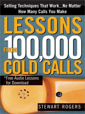 cover image of Lessons from 100,000 Cold Calls